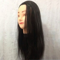 Đầu Ma Nơ Canh Tập Cắt Tóc 100% Tóc Giả