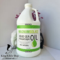 Dầu Magiê Dead Sea Magnesium Oil Magnum Solace 1892 ml (64 oz) - King Khỏe Đẹp