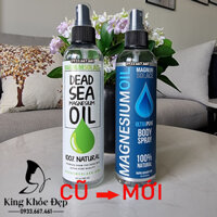 Dầu Magiê - Dead Sea Magnesium Oil - chai lớn 240 ml (8 oz)