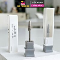 Đầu Mài Chân Móng Úp T5-M Titan Đúc Đặc, Mài Khóe Da, Dũa Tròn Móng Bột, Không Nóng, Đầu Mài Mỹ USA