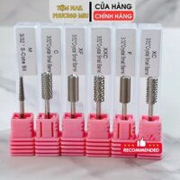 Đầu Mài Phá Gel Titan Chuẩn Mỹ, Đầu Mài Mịn, Đầu Mài Nail Phá Gel, Đầu Mài Da, Đầu Mài Khoé Nail Chuẩn - Nms