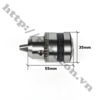 Đầu Mang Ranh B12 Kẹp Mũi Khoan 1.5-10mm