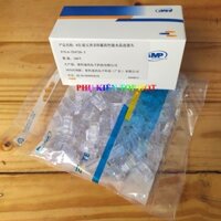 Đầu mạng RJ45 AMP Cat5e Cat6 chân đồng tốt (Hộp 100 hạt)