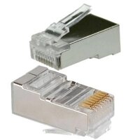 Đầu mạng RJ45 CAT5E AMP bọc thép (Hộp 100)