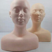 Đầu manocanh nửa người học massage, trang điểm