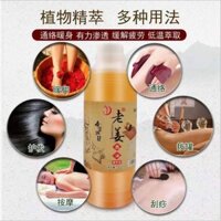 Dầu massage body 1000ml siêu nóng gừng, ngải