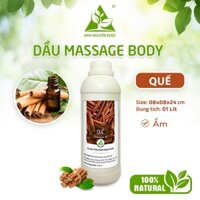 Dầu massage body (1Lit) - Quế