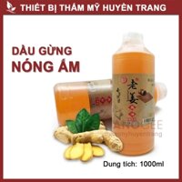 Dầu Massage Body NÓNG Giúp Bài Hàn, Chuyên Cổ Vai Gáy, Mát Xa Toàn Thân, Mùi Gừng Ngải