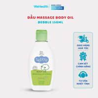 Dầu Massage Body Oil Bebble 150ml - Dưỡng ẩm, dịu da, kích thích sự tuần hoàn cho bé