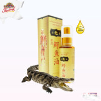 Dầu massage cá sấu vàng Herbal Massage Oil Crocodile Brand