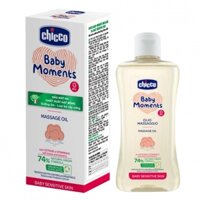 Dầu massage Chicco chiết xuất hạt bông 0M+ 200ml