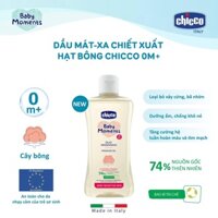 Dầu massage Chicco chiết xuất hạt bông 0M+ ( 200ml )