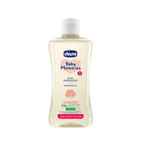 Dầu massage Chicco Ý chiết xuất hạt bông giúp dưỡng ẩm da chống khô nẻ cho bé - 200ml - 0m+