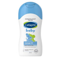 Dầu massage cho bé Cetaphil Massage Oil Baby Face & Body 200ml