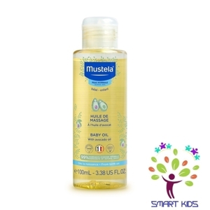 Dầu Massage Cho Bé Mustela Baby Oil 100ml