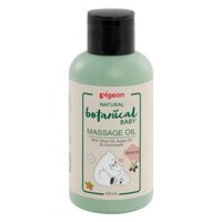 DẦU MASSAGE CHO BÉ NATURAL BOTANICAL 120ML - PIGEON NATURAL BOTANICAL BABY MASSAGE OIL 120ML