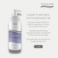 Dầu massage cơ thể, giúp dưỡng ẩm, duy trì làn da mịn màng, tươi trẻ - Natural Look Glisten Lavender Body Massage Oil - 1 Lít
