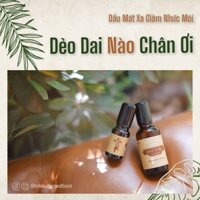 Dầu Massage Dẻo Dai Nào Chân Ơi | Tinh Dầu Farm & Forest | Thư Giãn Cơ Và Giảm Đau Nhức