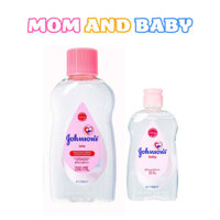 Dầu massage & dưỡng ẩm johnson baby oil 200ml và 50ml