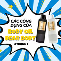 Dầu Massage Dưỡng Thể Nam Hương Nước Hoa Dear Body Majestic Body Oil 270ml (for men) Khoai Tây