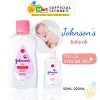 Dầu massage Johnson's Baby Oil - Đa Công Dụng giúp dưỡng ẩm mềm mịn cho da bé - Mẹ & Bé
