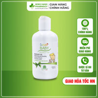 Dầu Massage Oil Baby Natural Cucciolo nhập khẩu Ý giúp dưỡng ẩm, bảo vệ tối đa làn da cho em bé - chai 200ml