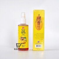 Dầu Massage tinh dầu gừng Banna Oil Spray Natural Herbs Thái Lan 85ml