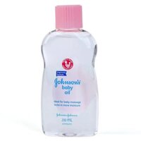 Dầu Massage và dưỡng ẩm Johnson Baby (200ml)