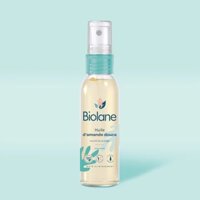 Dầu maxtra Biolane hạnh nhân nuôi dưỡng, bảo vệ và dưỡng ẩm da cho bé dạng xịt