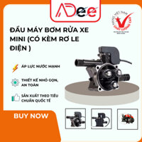 Đầu máy bơm rửa xe mini (có kèm rơ le điện )