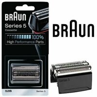 Đầu máy cạo râu điện 52B 52S thay thế cho Braun Series 5 5020, 5020S,5030, 5030S, 5040, 5040S, 5050, 5050CC, 5070, 5070C