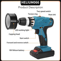 Đầu Máy Đóng Nắp Chai Bằng Điện Tự Động Cho Xô Nhựa Đường Kính 40‑50mm Helium066