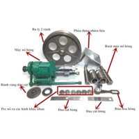 Đầu máy làm bỏng kén tằm, bánh ống.Máy nổ bỏng gạo ngô 2 pha 3 pha
