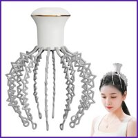 Đầu Máy Mát Xa Da Đầu 6 Chế Độ Đầu Ngón Tay Da Đầu Không Dây Massage Da Đầu Móng Vuốt Với Pin 500 MAh nuadatvn