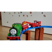 Đầu máy xe lửa Thomas TS-17 Plarail Percy & Plarail Rocky (NHƯ MỚI)