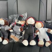 Đầu Máy Xe Máy Gấu Đuôi Hộp Trang Trí Cưỡi Xe Búp Bê Mặt Dây Chuyền 4S Quà Tặng Đầu Máy Sang Trọng Búp Bê Búp Bê❤3.13❤