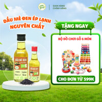 Dầu Mè Đen ECOFOOD, Dầu Ăn Dặm Cho Bé Từ 6 Tháng Tuổi,Giúp Bé Tiêu Hoá Tốt, Hệ Xương Chắc Khoẻ,