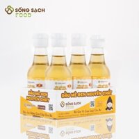 Dầu mè đen nguyên chất 60ml lốc (6 chai) - Dầu ăn dặm cho bé Sống Sạch Food