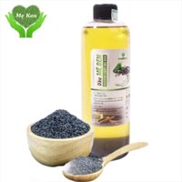 Dầu Mè Đen Nguyên Chất Mẹ Ken 500ml, Tốt Cho Bé Ăn Dặm, Dưỡng Da Chống Lão Hóa...