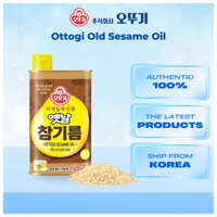 Dầu mè Ottogi Old 500ml - Dầu mè Hàn Quốc cao cấp để nấu ăn & gia vị