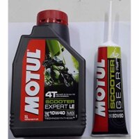 Dầu motul scoster tặng dầu láp