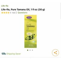 Dầu Mù U Life-flo, Pure Tamanu Oil