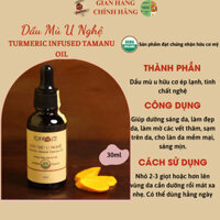 Dầu mù u nghệ hữu cơ Karose, dưỡng da siêu mềm .tốt cho da mụn, làm lành vết th.ư.ơng, da sáng mịn
