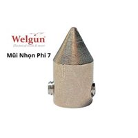 Đầu mũi hàn hợp kim siêu bền gia nhiệt nhanh dễ vệ sinh cho mỏ hàn xung thông minh Welgun – Mũi nhọn BC30