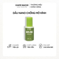 Dầu nano phủ cho mắt kính bơi chống hơi nước, mù sương KAMI NACHI dung tích 10ml