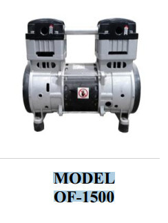 Đầu nén khí không dầu giảm âm Wing OF1500