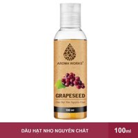 Dầu Nền Nguyên Chất Aroma Works Oil 100ml - Dầu Hạt Nho