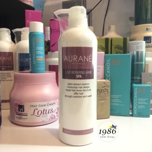 Dầu ngâm tóc phục hồi làm mượt tóc Aurane Spa - 750ml