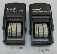 Dấu ngày tháng năm 3mm Trodat Printy dater 4810