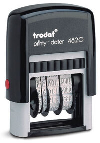 Dấu ngày tháng năm 4mm Trodat Printy dater 4820